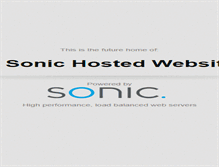 Tablet Screenshot of parked.sonic.net